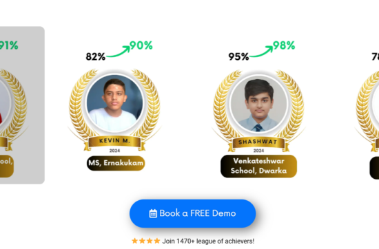 Student success stories showing Maths score improvement with Mastermath